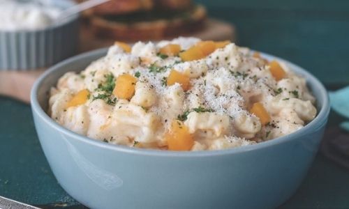 7 Perfectly Easy Pasta Bake Recipes The Whole Family Will Enjoy Pumpkin Macaroni Cheese